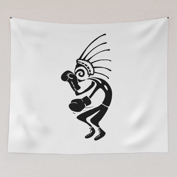 Item preview, Kokopelli boxer black designed and sold by nogamax.