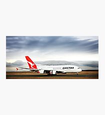 Qantas A380 Photographic Print
