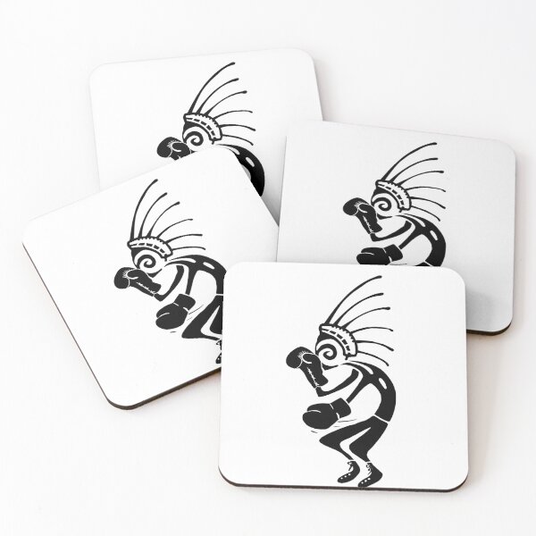 Item preview, Kokopelli boxer black designed and sold by nogamax.