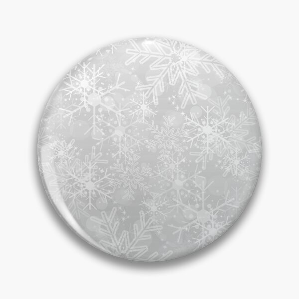 Item preview, Winter Silver Snowflakes Pattern designed and sold by Blue-Banana.