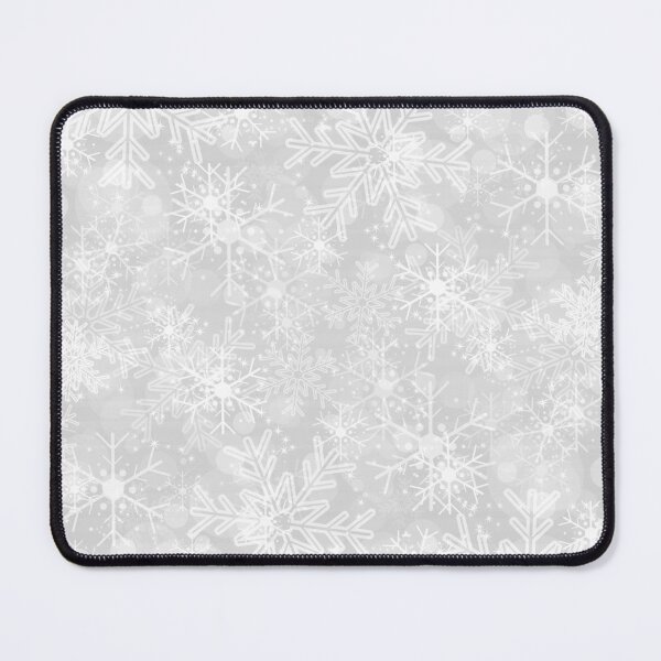Item preview, Winter Silver Snowflakes Pattern designed and sold by Blue-Banana.