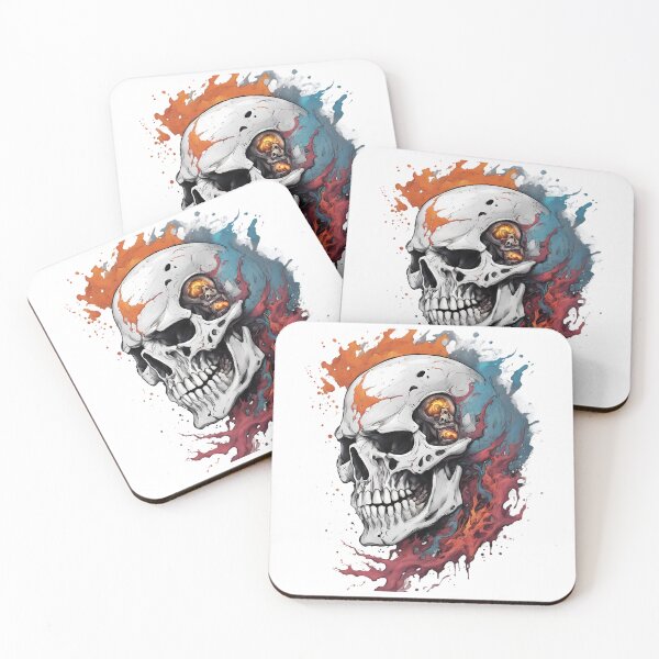Item preview, Ethereal Flame Skull designed and sold by Pixel Dome.
