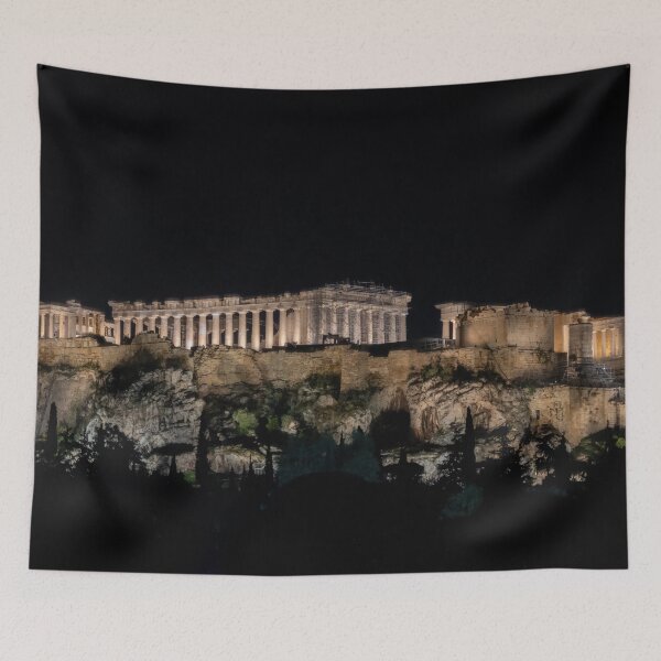 Item preview, Parthenon at Night, Acropolis, Athens, Greece designed and sold by SafariByMarisa.