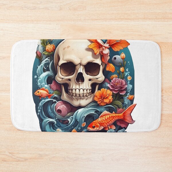 Item preview, skull and fish designed and sold by wplamkung.