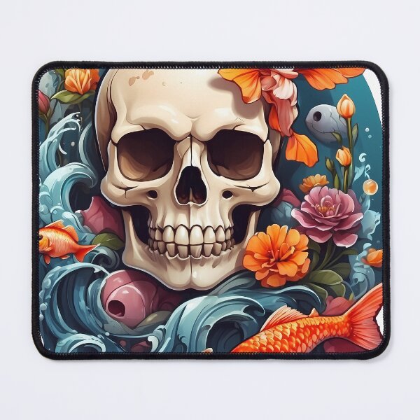 Item preview, skull and fish designed and sold by wplamkung.