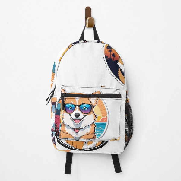 Item preview, Smiling corgi\Cute Tricolor Corgi Pack of Stickers designed and sold by Almasrigroup.