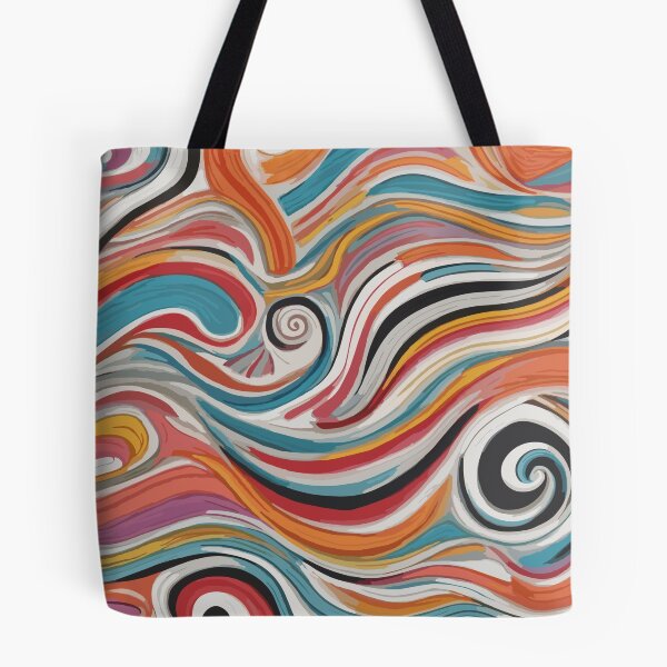 Item preview, Abstract Lines Pattern Scribble Doodle Art Funny  designed and sold by bvdesignart.