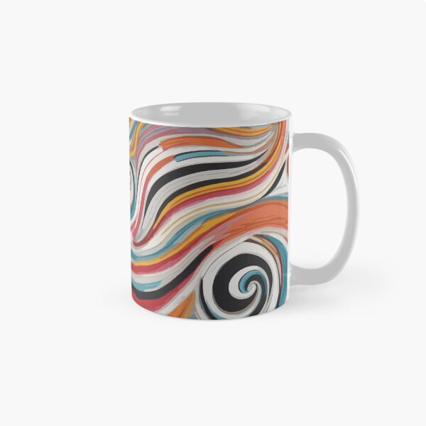 Item preview, Abstract Lines Pattern Scribble Doodle Art Funny  designed and sold by bvdesignart.