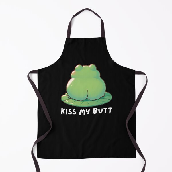 Item preview, Frog Cottagecore Kiss My Butt Funny Frog Lovers Adult designed and sold by DreamyMile.