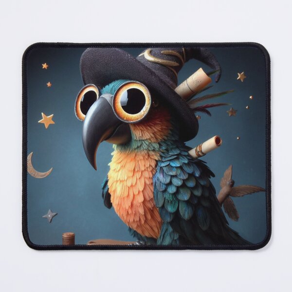 Item preview, Echo Eclipse Parrot - Nebularus - Sweet Cute Animals designed and sold by crea8iveway.