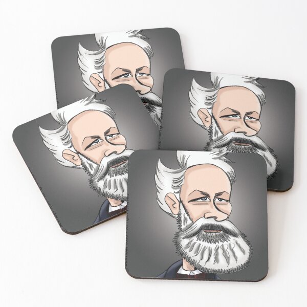 Item preview, Caricature Jules Verne designed and sold by BThiriet.