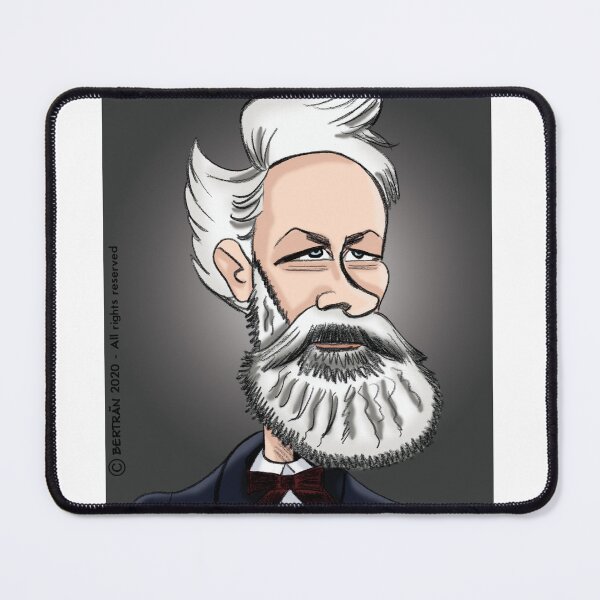 Item preview, Caricature Jules Verne designed and sold by BThiriet.