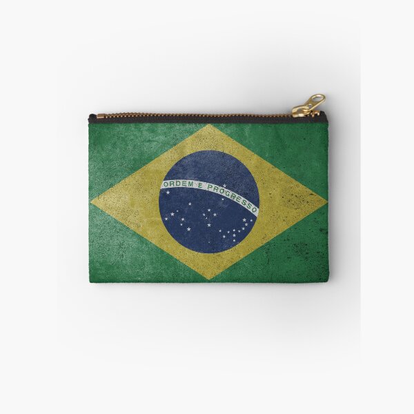 Item preview, Distressed, Old, Faded & Worn Flag of Brazil (bandeira do Brasil) designed and sold by STUDIO-72.
