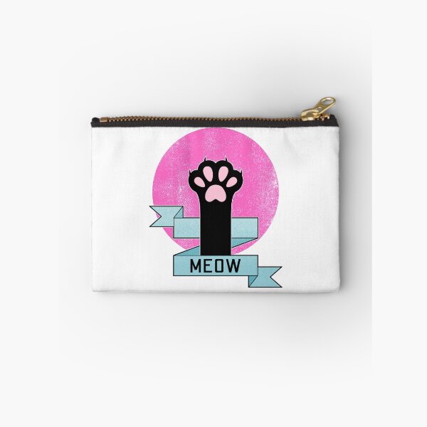 Item preview, Meow | Cat Paw | Teal and Pink designed and sold by ObsidianDaz.