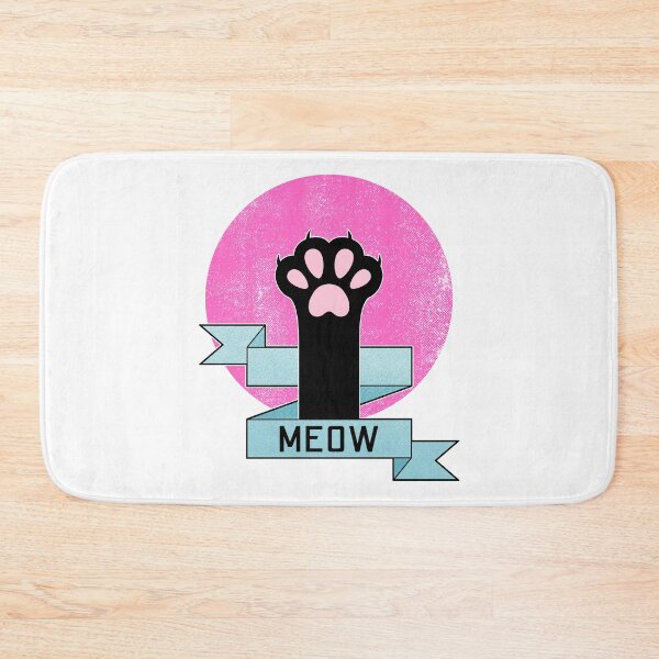 Item preview, Meow | Cat Paw | Teal and Pink designed and sold by ObsidianDaz.