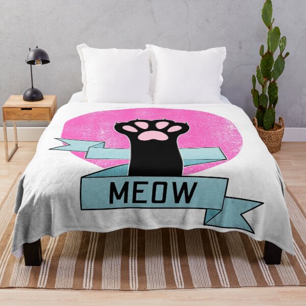 Item preview, Meow | Cat Paw | Teal and Pink designed and sold by ObsidianDaz.