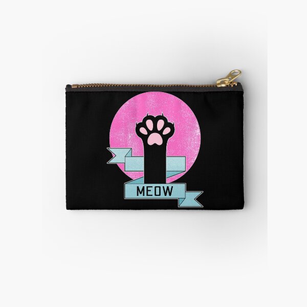 Item preview, Meow | Cat Paw | Teal and Pink designed and sold by ObsidianDaz.