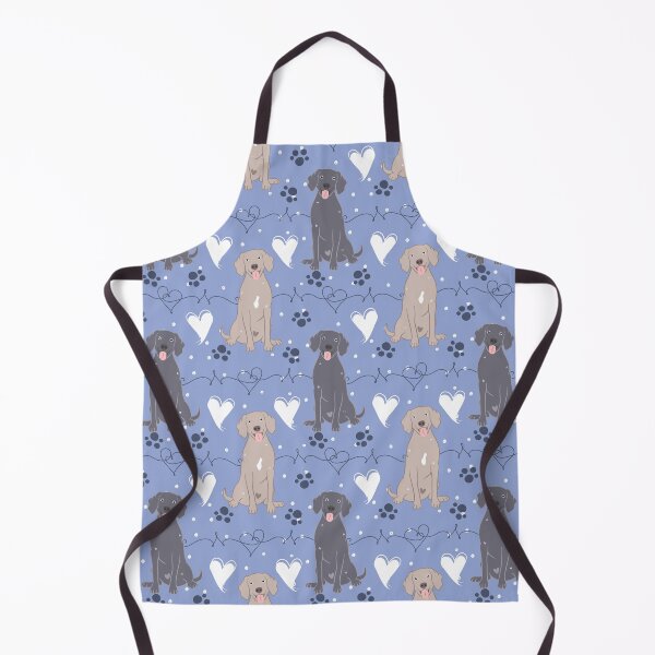 Item preview, LOVE Blue and Gray Weimaraners Weim designed and sold by Lulupainting.