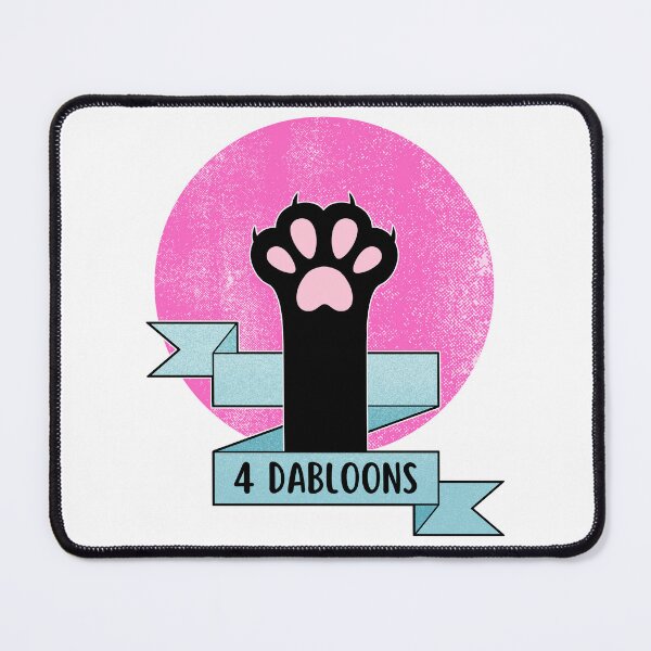 Item preview, 4 Dabloons | Cat Meme Trend designed and sold by ObsidianDaz.
