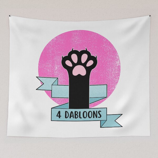 Item preview, 4 Dabloons | Cat Meme Trend designed and sold by ObsidianDaz.