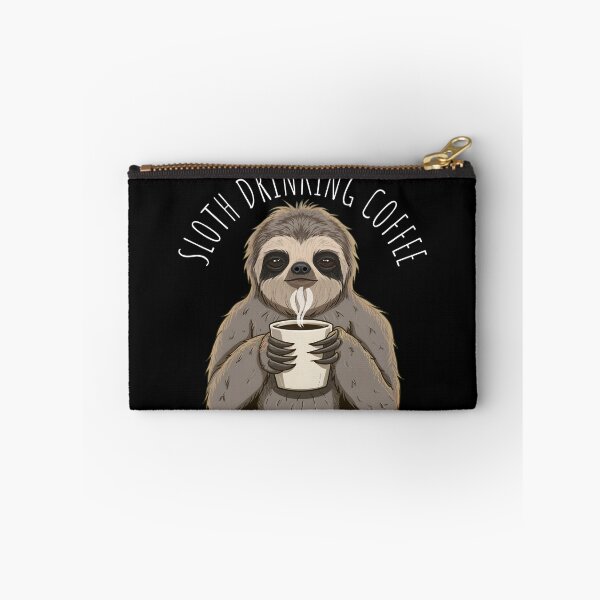 Item preview, Sloth Drinking Coffee designed and sold by ratchawoot.