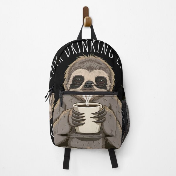 Item preview, Sloth Drinking Coffee designed and sold by ratchawoot.