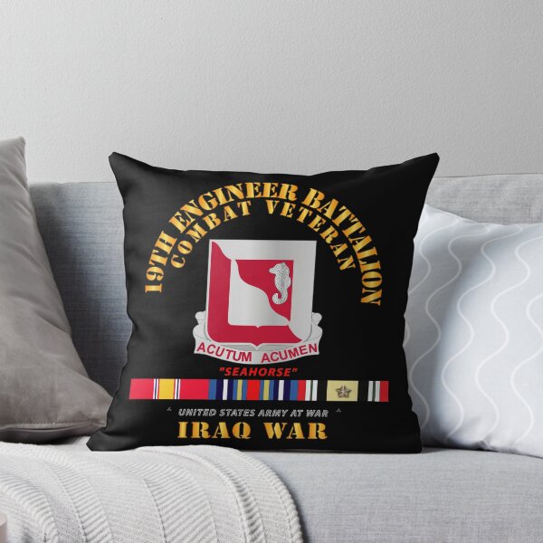 Item preview, Army - 19th Engineer Battalion - Iraq War w SVC designed and sold by Military Insignia Products.