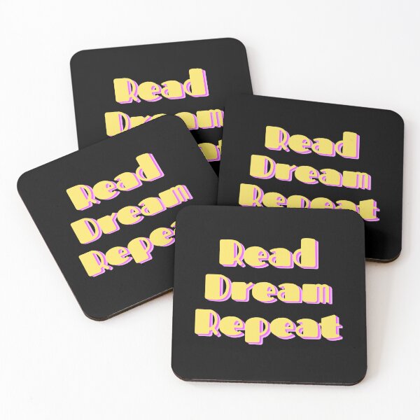 Item preview, Dream, Read, Repeat - Funny Books Quotes designed and sold by MyMushroomGrove.