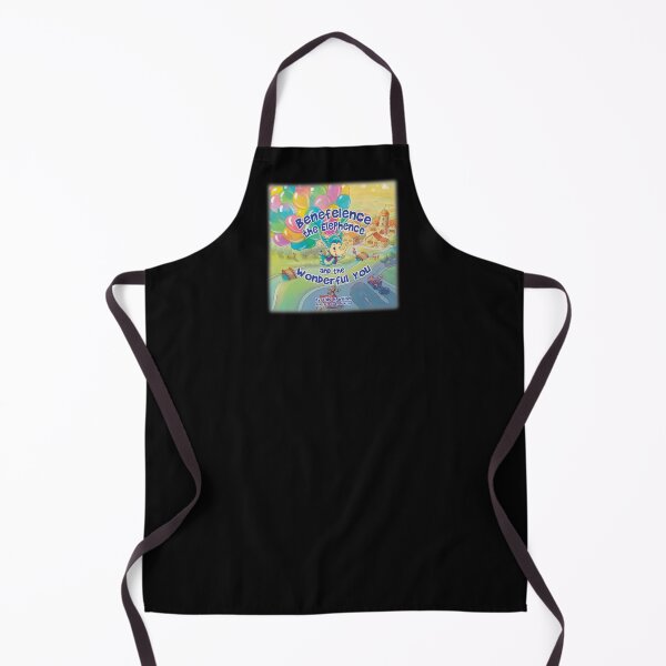 Item preview, Benefelence the Elephence and the Wonderful You blk bkgnd  designed and sold by Dizkorce.
