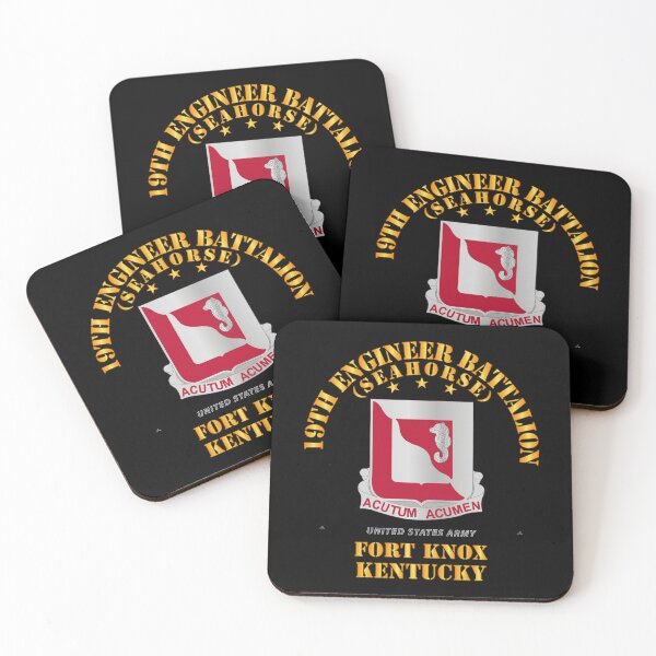 Item preview, Army - 19th Engineer Battalion - Ft Knox KY designed and sold by Military Insignia Products.