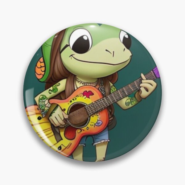 Item preview, The hippie tutle designed and sold by NeilODonnell.