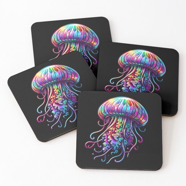 Item preview, Psychedelic Jellyfish designed and sold by Truck Stop One.