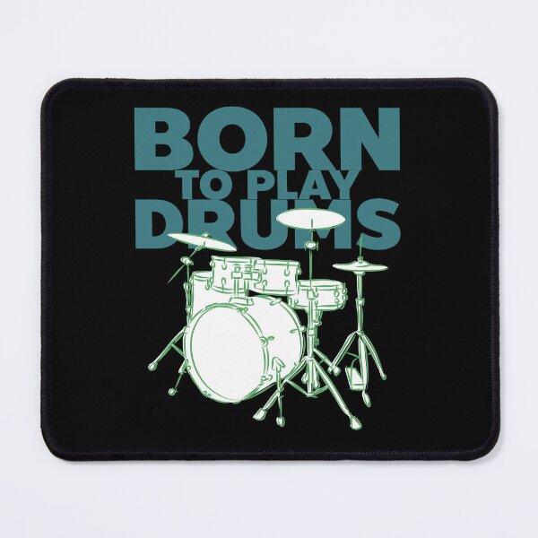 Item preview, Born To Play Drums, Line Art Drawing Of Drum set designed and sold by CJansuebsri.