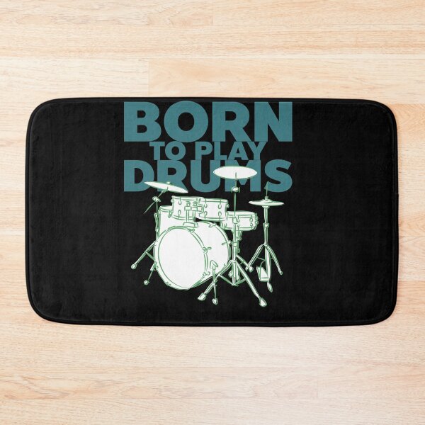 Item preview, Born To Play Drums, Line Art Drawing Of Drum set designed and sold by CJansuebsri.