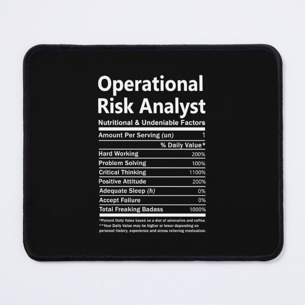 Item preview, Operational Risk Analyst - Nutritional And Undeniable Factors designed and sold by alphatinost.