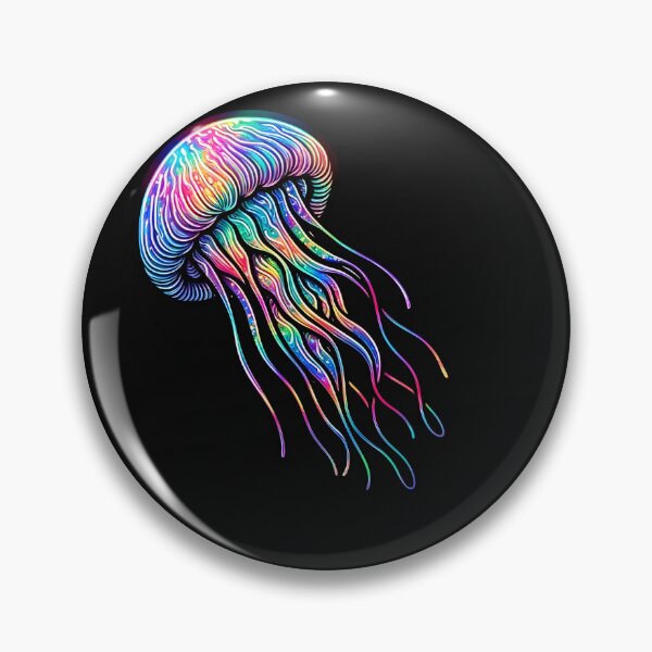 Item preview, Psychedelic Jellyfish designed and sold by Truck Stop One.