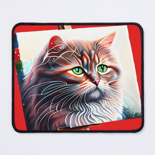 Item preview, Whisker Whimsy: Artistic Cat for Feline Enthusiasts designed and sold by captainpeter.