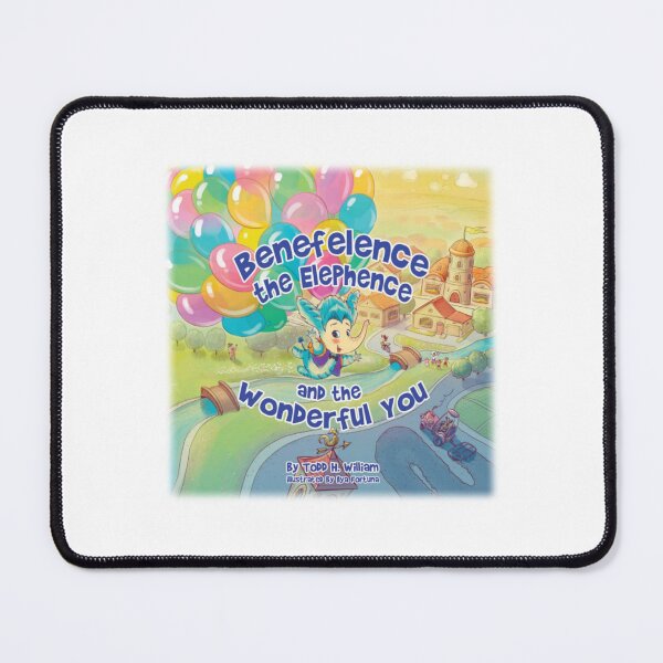 Item preview, Benefelence the Elephence and the Wonderful You wht bkgnd  designed and sold by Dizkorce.