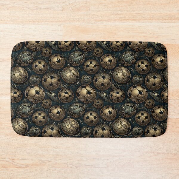 Item preview, Steam Punk Soccer Ball pattern 2 designed and sold by Sp3ctrumOfColor.