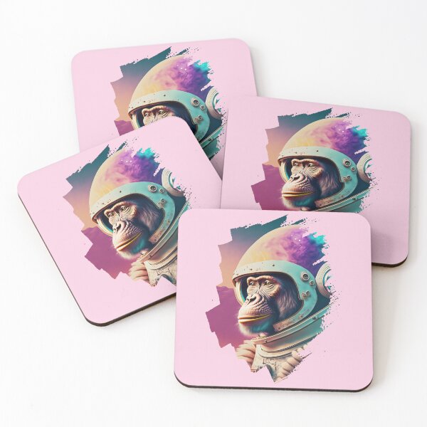 Item preview, Space Monkey Astronaut | Pink Planet | Universe Explorer designed and sold by monkeybusiness.pt.