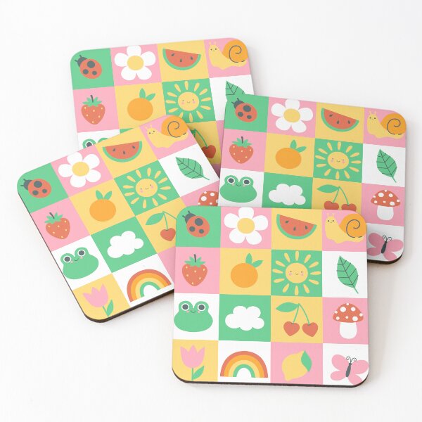 Item preview, summer items checkered pattern designed and sold by burbura.