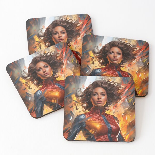 Item preview, Fiery Gaze – Portrait of a Resolute Woman designed and sold by SmartDesignByBB.