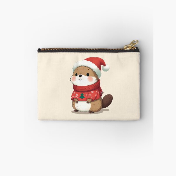 Item preview, Adorable Christmas Marmot designed and sold by KAI-Studio.