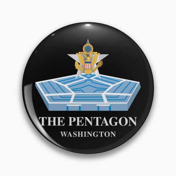 Item preview, Army - The Pentagon w Bldg and GS Branch Txt X 300 designed and sold by Military Insignia Products.