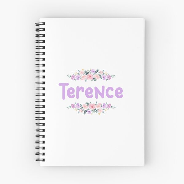 Item preview, Purple Flower Terence Name Label designed and sold by NormadWorld.