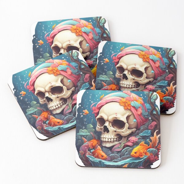 Item preview, skull and fish designed and sold by wplamkung.