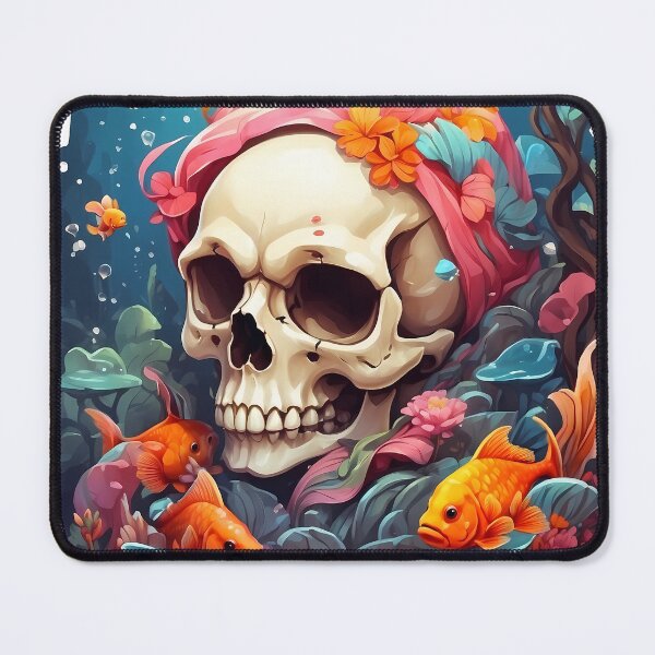 Item preview, skull and fish designed and sold by wplamkung.