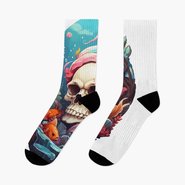Item preview, skull and fish designed and sold by wplamkung.