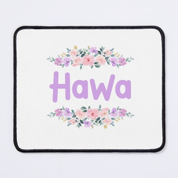 Item preview, Purple Flower Hawa Name Label designed and sold by NormadWorld.