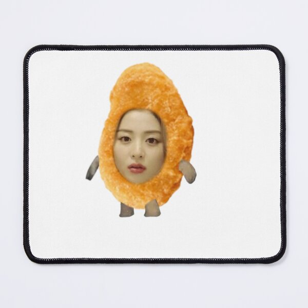 Item preview, Yunjin chicken nugget LE SSERAFIM meme face photo designed and sold by artfulmadness.